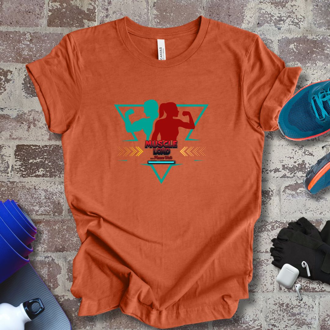 'Muscle Load' Gym motivational, unisex Tee