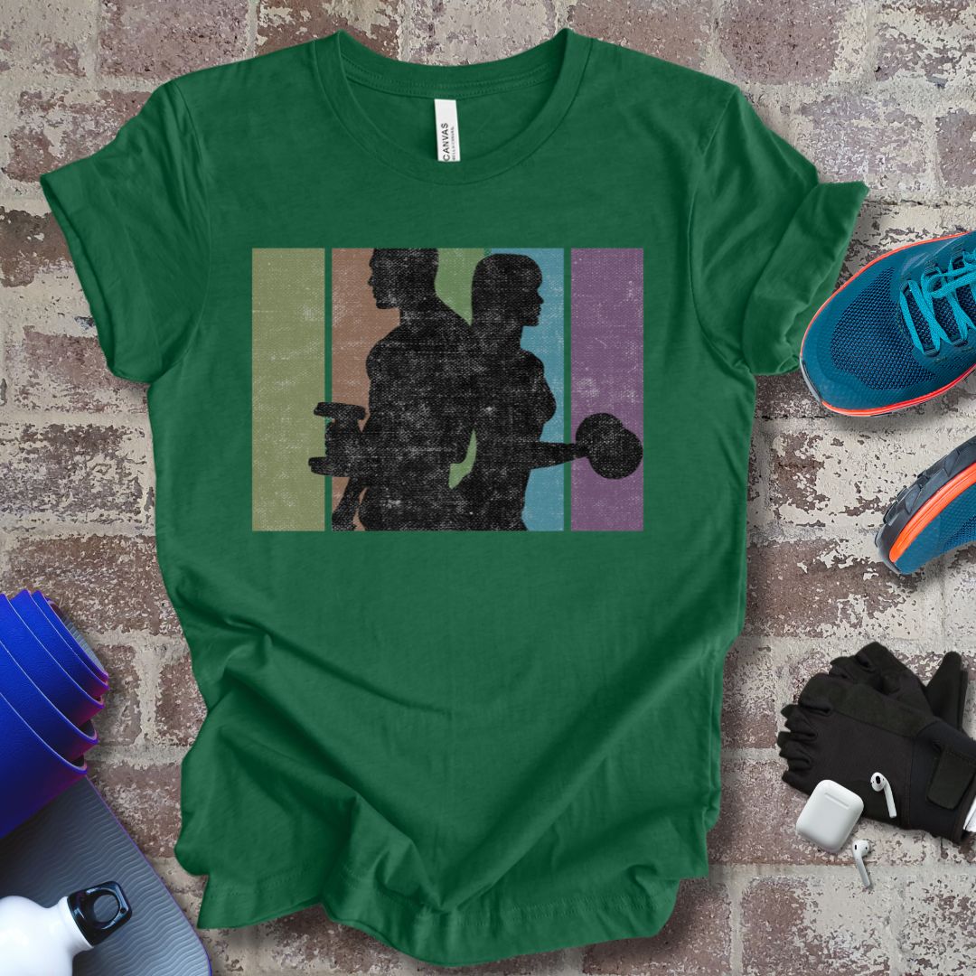 Retro Gym mood for fitness enthusiasts.