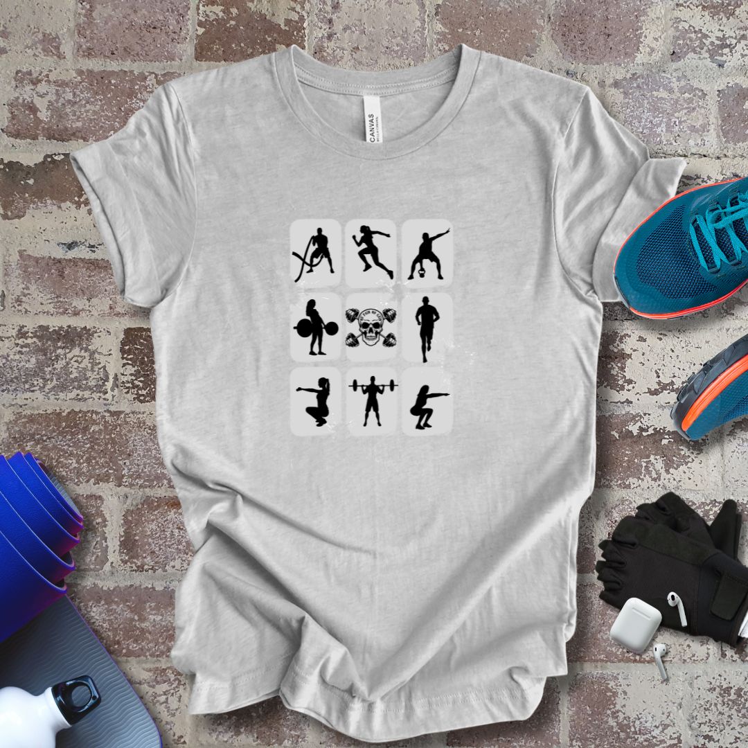 'No pain no gain' tee for fitness anthusiasts. - Vanguard Athletics - Be ready