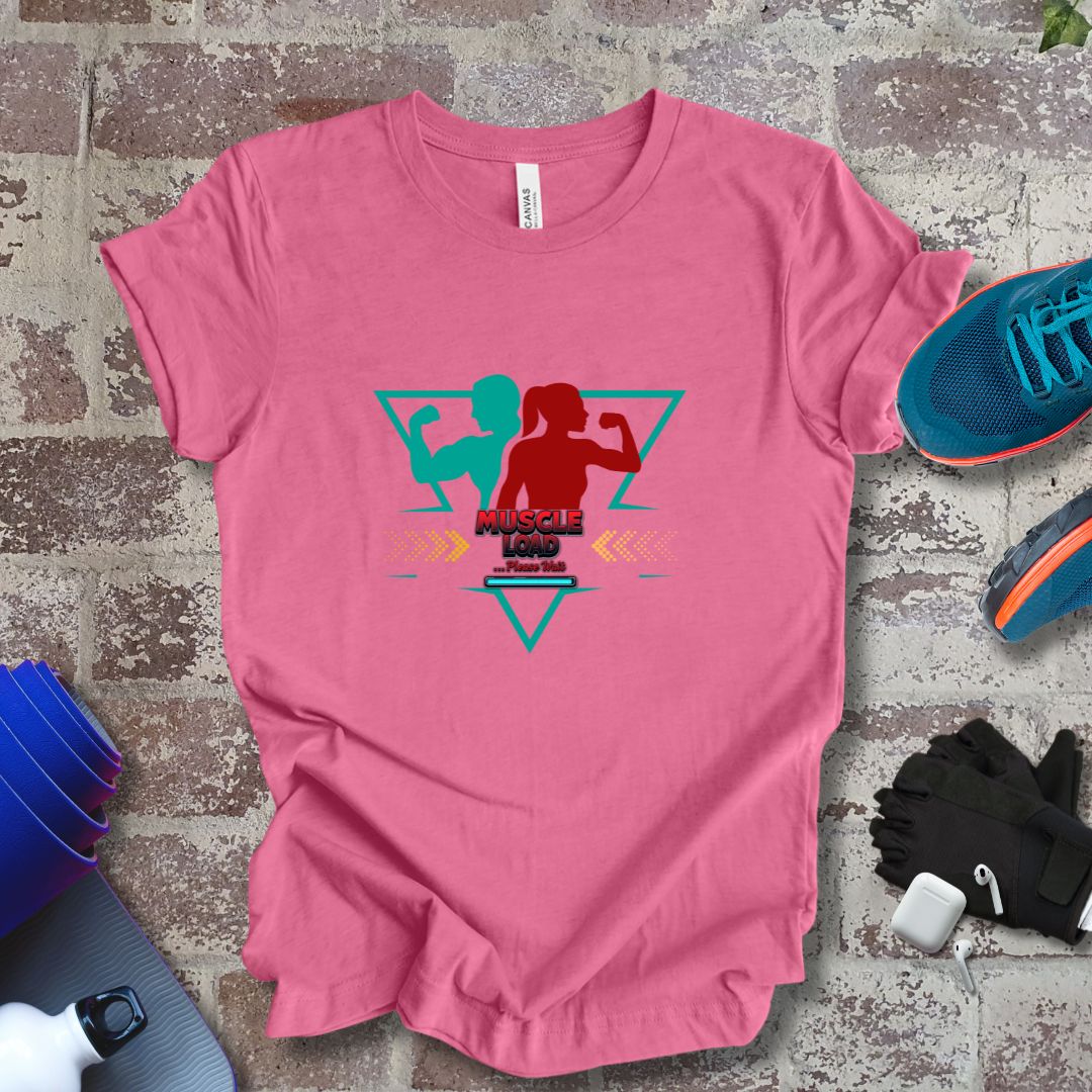 'Muscle Load' Gym motivational, unisex Tee