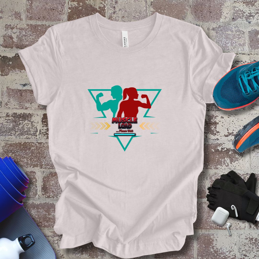'Muscle Load' Gym motivational, unisex Tee