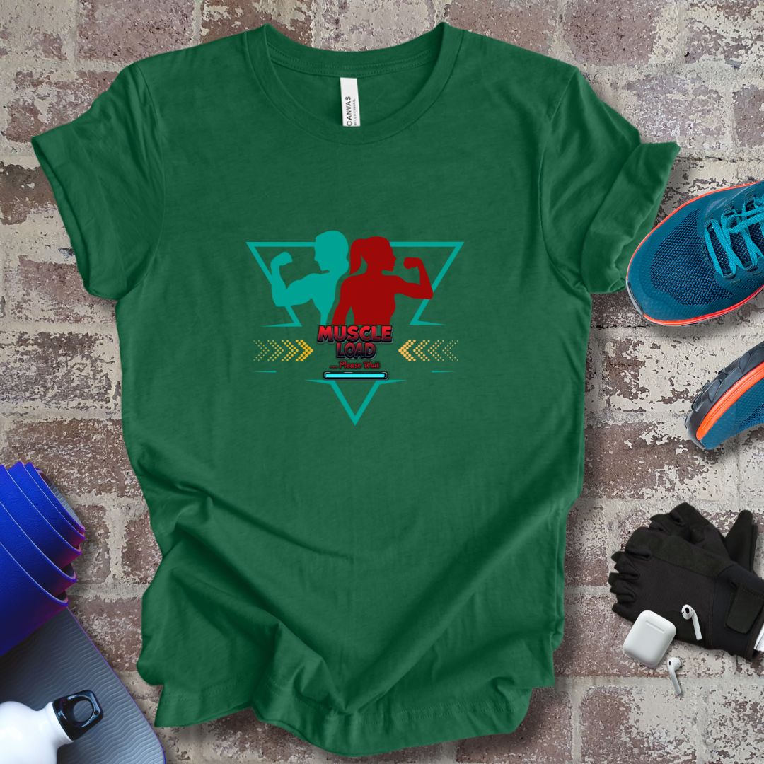 'Muscle Load' Gym motivational, unisex Tee