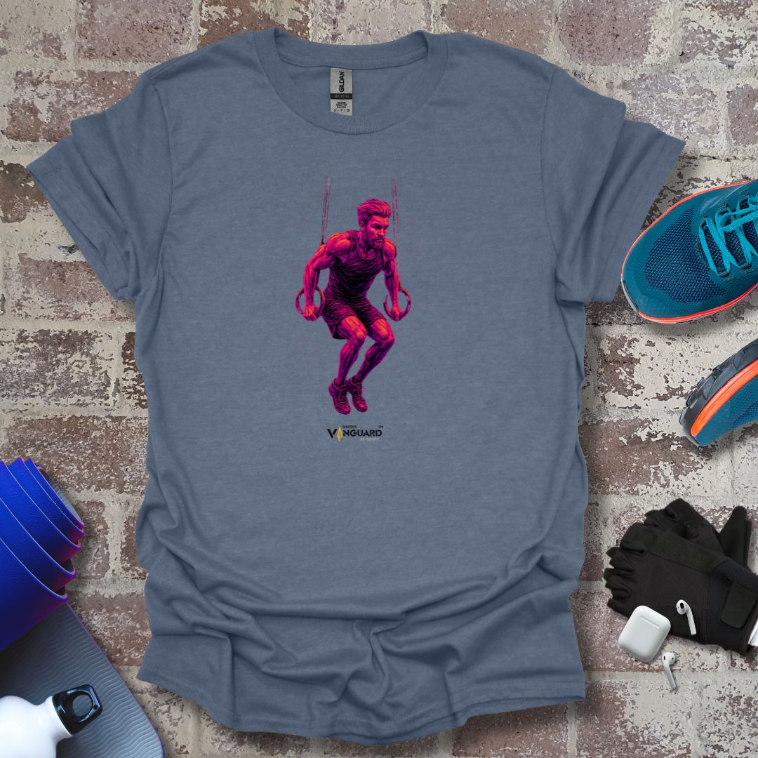 Vanguard Athletic T-Shirt - Gym Wear Inspirational Design