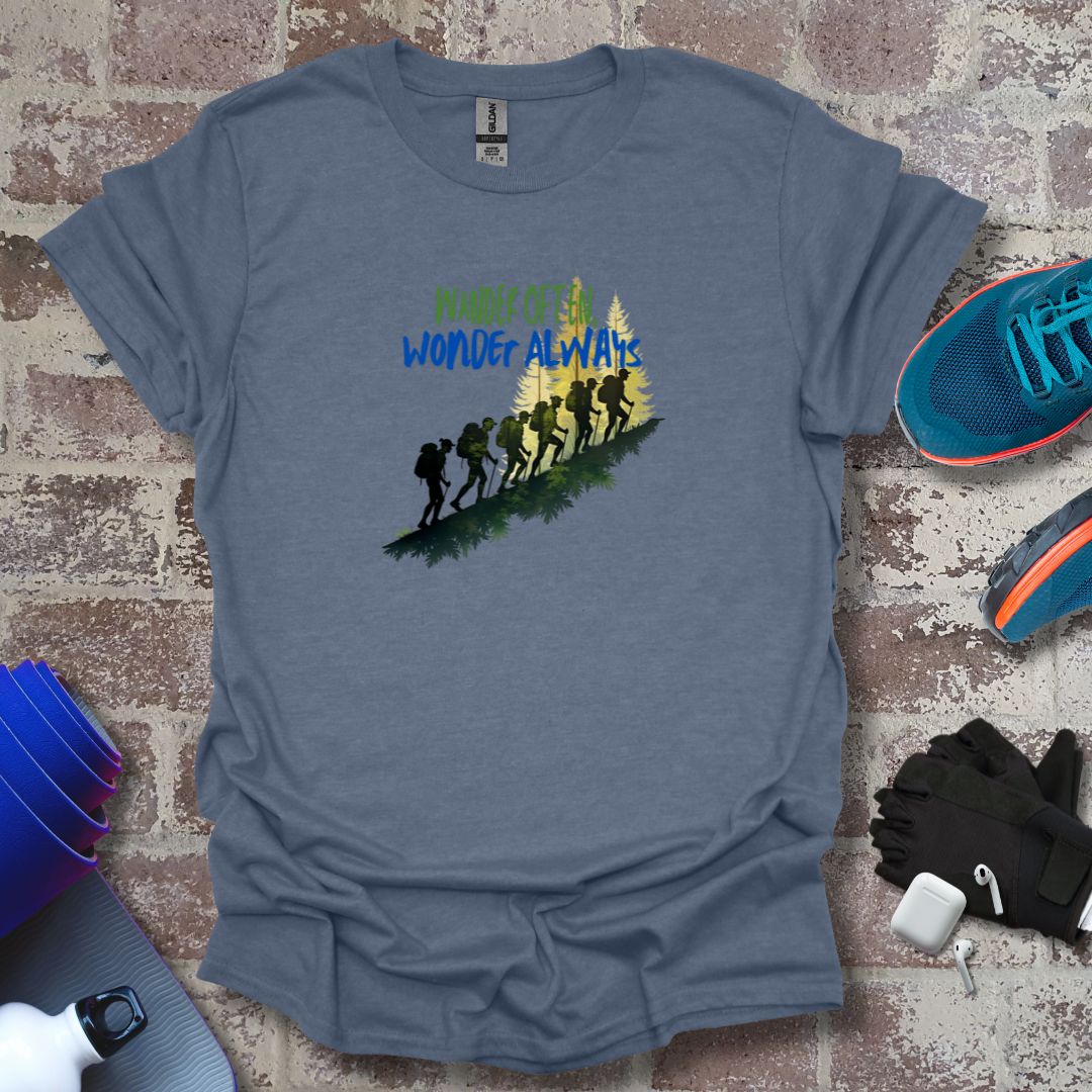 "Wander often, Wonder Always" - Hiking Enthusiast