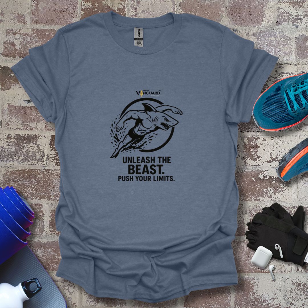 'Unleash the Beast, Push Your Limits' - Swimming motivation