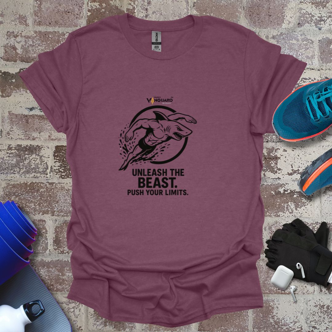 'Unleash the Beast, Push Your Limits' - Swimming motivation