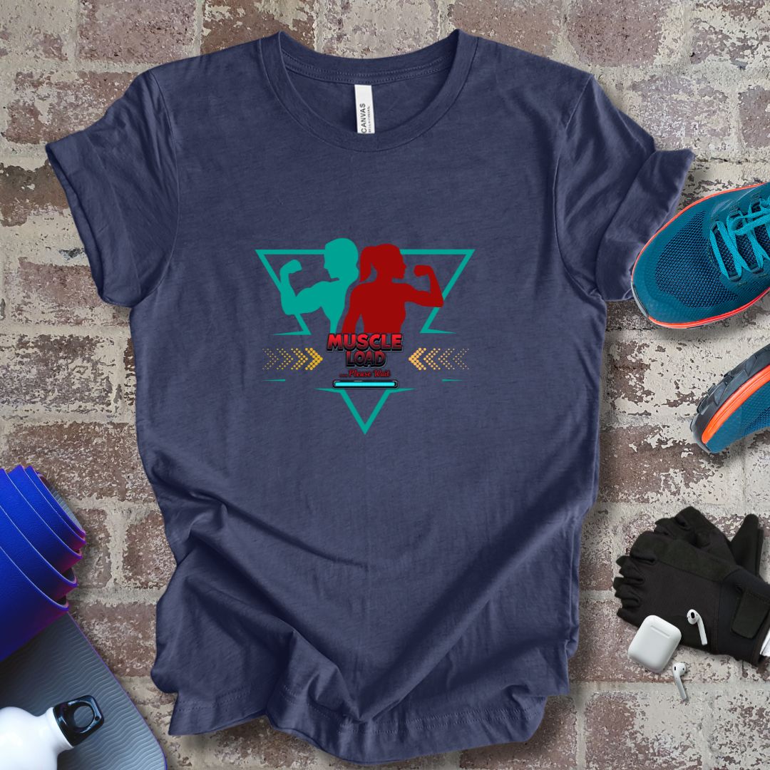 'Muscle Load' Gym motivational, unisex Tee
