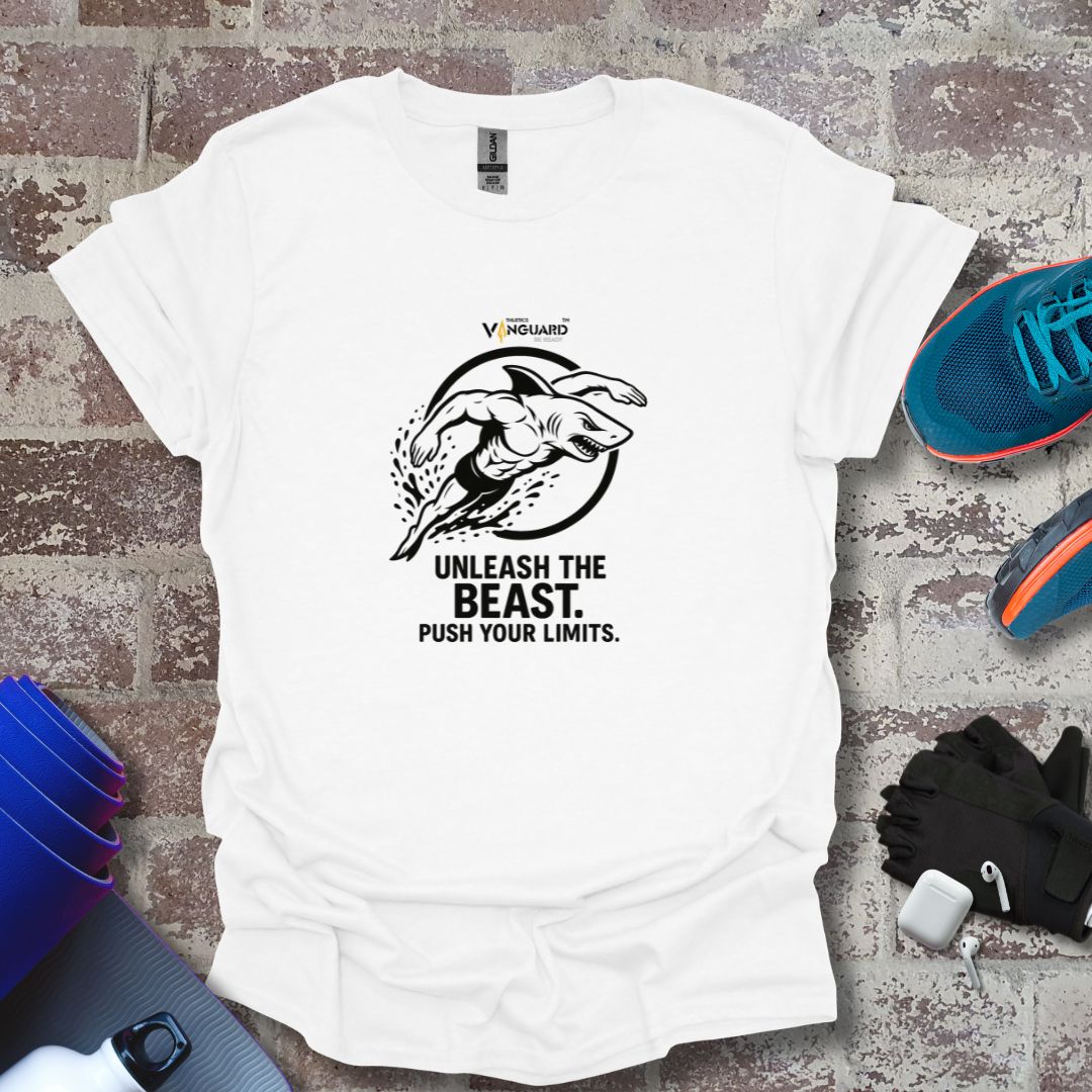 'Unleash the Beast, Push Your Limits' - Swimming motivation