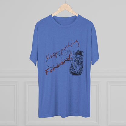 Unisex running motivation Tri-Blend Crew Tee - Vanguard Athletics - Be ready