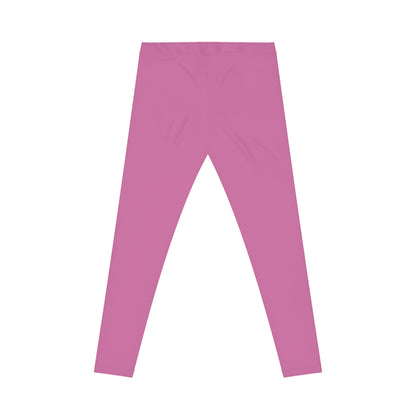 Pink Casual Leggings -  Activewear for Everyday Use, Yoga, Gym.
