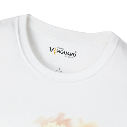 Sunset Dunk Unisex Softstyle T-Shirt -  for Basketball Enthusiasts - Vanguard Athletics - Be ready