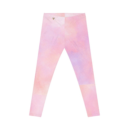 Women's Dreamy Pastel Leggings - Yoga Pants, Fitness training, Active Wear.
