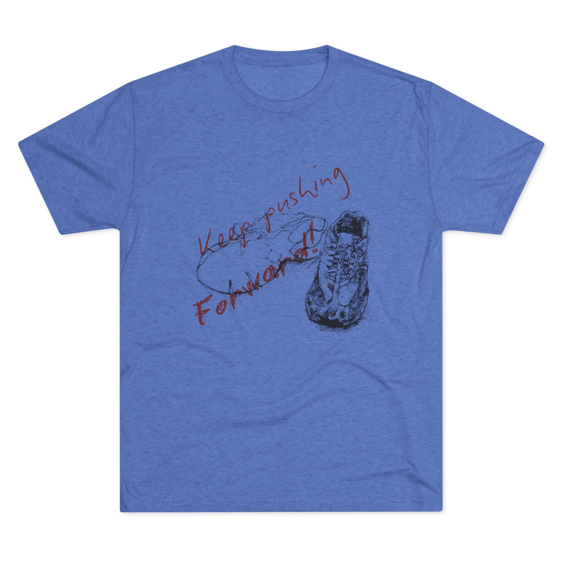 Unisex running motivation Tri-Blend Crew Tee - Vanguard Athletics - Be ready