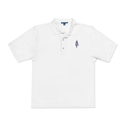 Embroidered Unisex Polo Shirt – Vanguard spear logo - Vanguard Athletics - Be ready