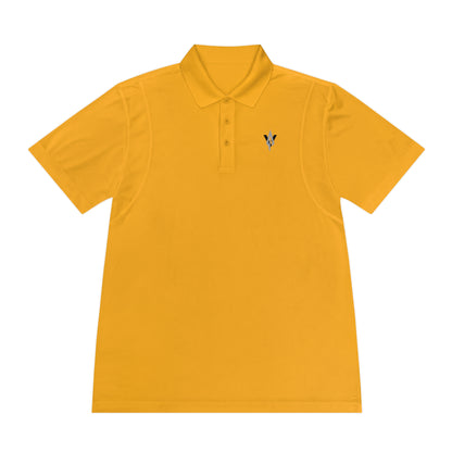 Vanguard silver logo, sport-tek polo shirt