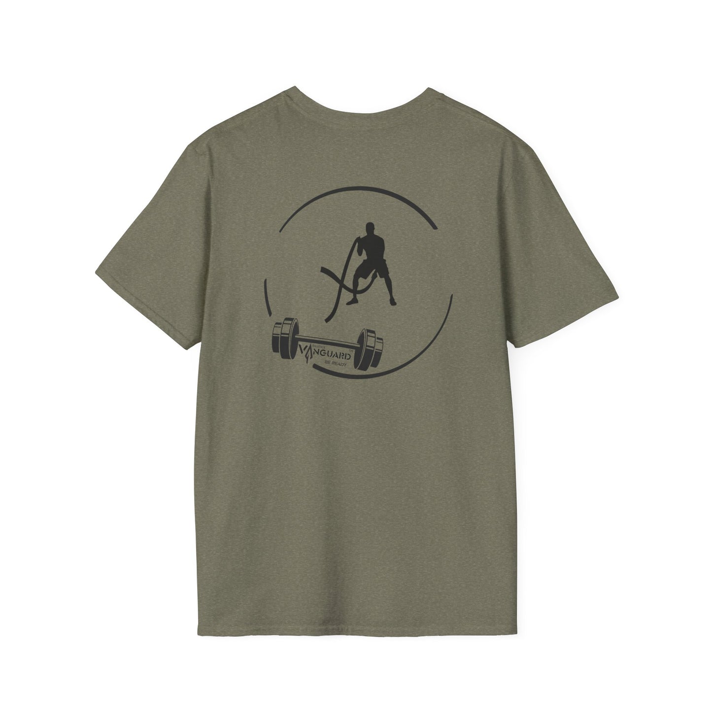 Unisex Sporty Graphic T-Shirt Vanguard Spear logo