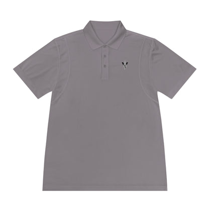 Vanguard silver logo, sport-tek polo shirt