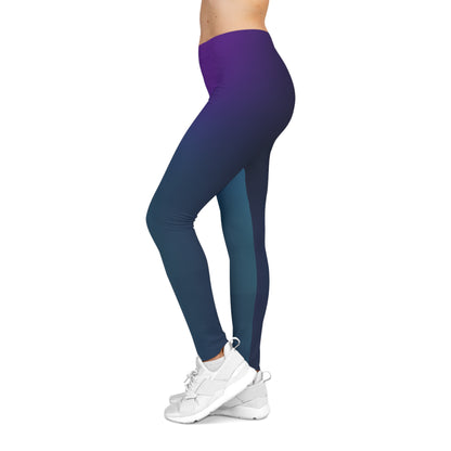 Gradient Women's Leggings, Stylish Yoga Pants - Fitness Training, Active Wear.