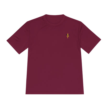 Fitness collection - Gold logo,  Moisture wicking Tee - Vanguard Athletics - Be ready