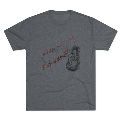 Unisex running motivation Tri-Blend Crew Tee - Vanguard Athletics - Be ready