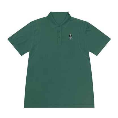 Vanguard silver logo, sport-tek polo shirt