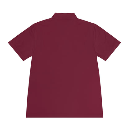 Vanguard gold logo, sport-tek polo shirt