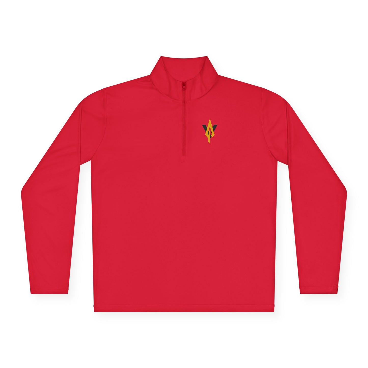 Men's Quarter-Zip Pullover  Vanguard gold logo