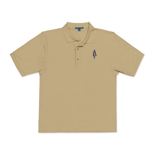 Embroidered Unisex Polo Shirt – Vanguard spear logo - Vanguard Athletics - Be ready