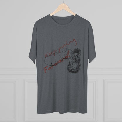 Unisex running motivation Tri-Blend Crew Tee - Vanguard Athletics - Be ready