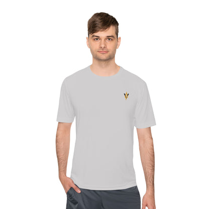 Fitness collection - Gold logo,  Moisture wicking Tee - Vanguard Athletics - Be ready