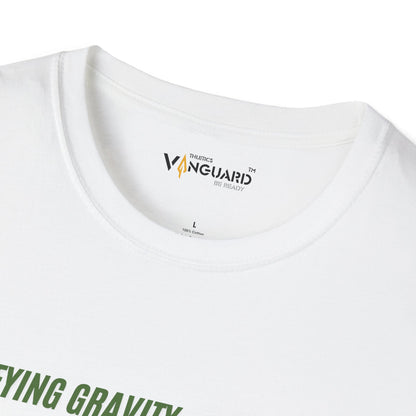 "Defying Gravity one hold at a time" - climbing motivation - Vanguard Athletics - Be ready