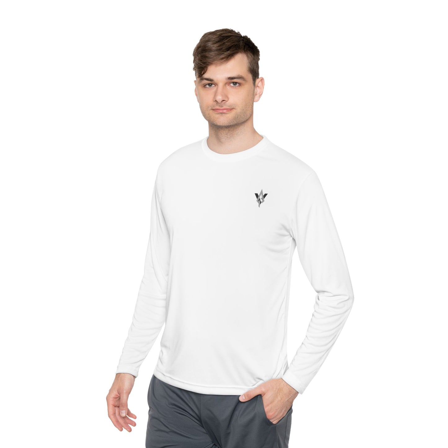 Unisex Lightweight Long Sleeve Tee - Vanguard Graphic Tee for Adventure Lovers