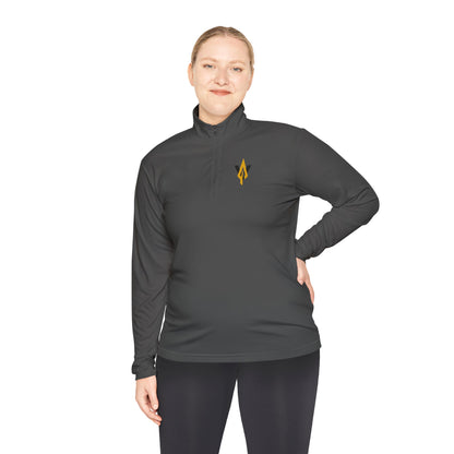 Men's Quarter-Zip Pullover  Vanguard gold logo