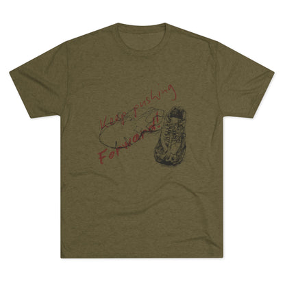 Unisex running motivation Tri-Blend Crew Tee - Vanguard Athletics - Be ready