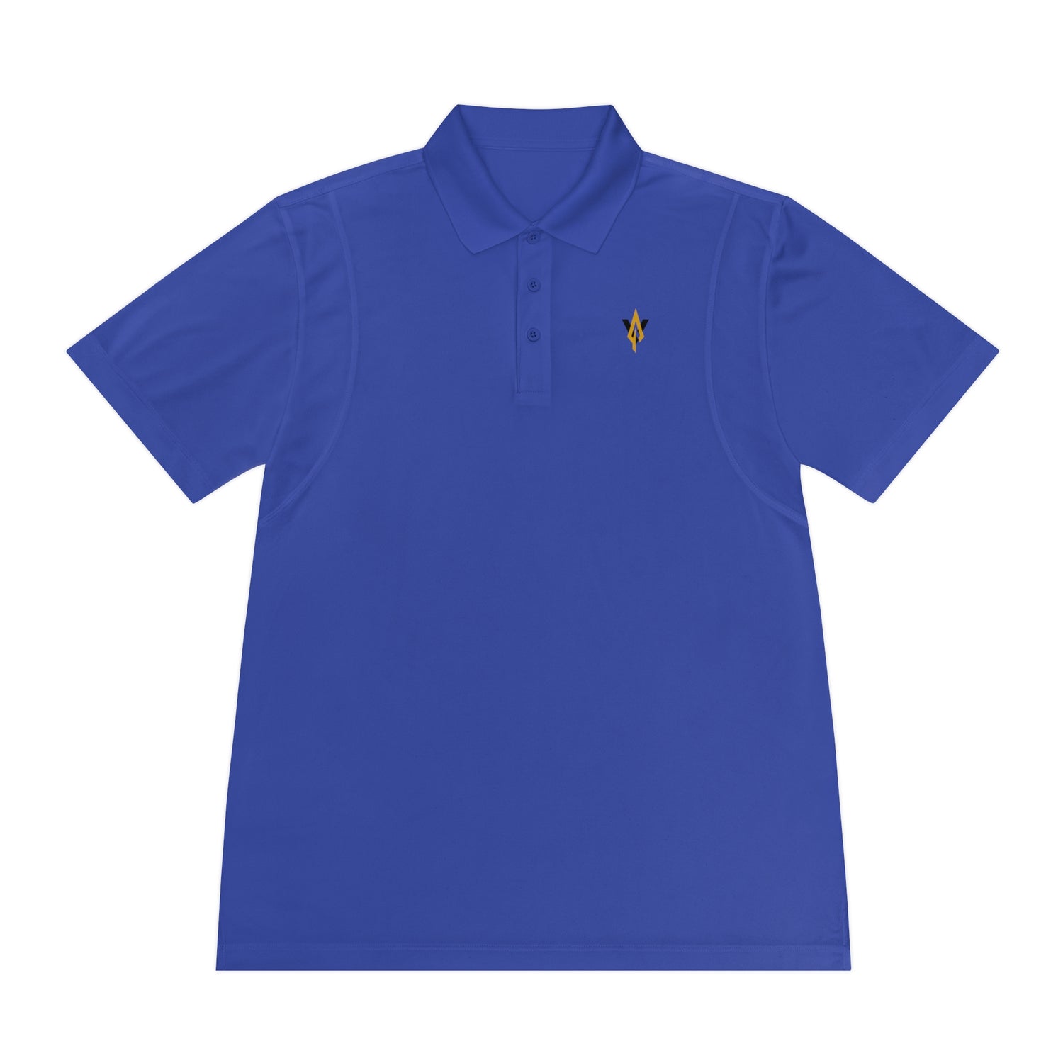 Vanguard gold logo, sport-tek polo shirt - Vanguard Athletics - Be ready