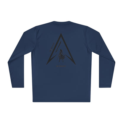 Unisex Lightweight Long Sleeve Tee - Vanguard Graphic Tee for Adventure Lovers