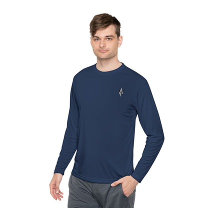 Unisex Lightweight Long Sleeve Tee - Vanguard Graphic Tee for Adventure Lovers