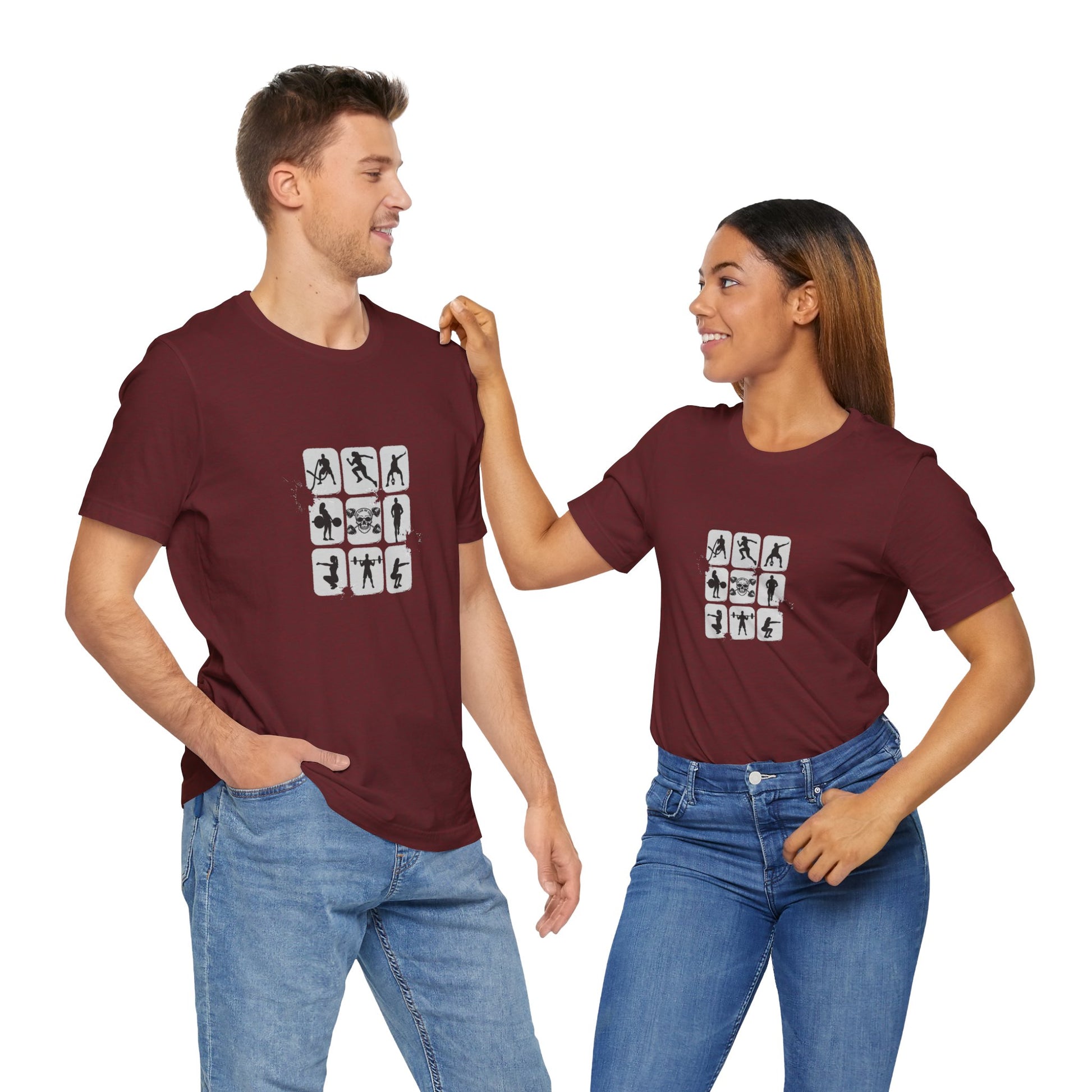 'No pain no gain' tee for fitness anthusiasts. - Vanguard Athletics - Be ready