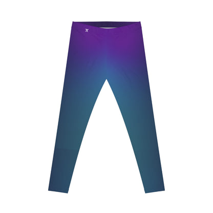 Gradient Women's Leggings, Stylish Yoga Pants - Fitness Training, Active Wear.
