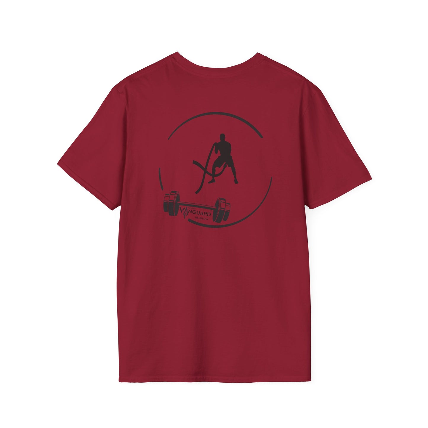 Unisex Sporty Graphic T-Shirt Vanguard Spear logo