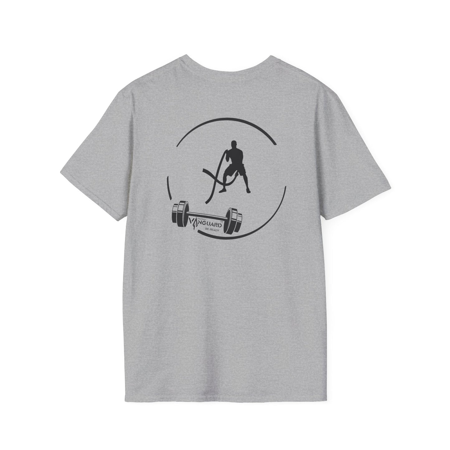 Unisex Sporty Graphic T-Shirt Vanguard Spear logo