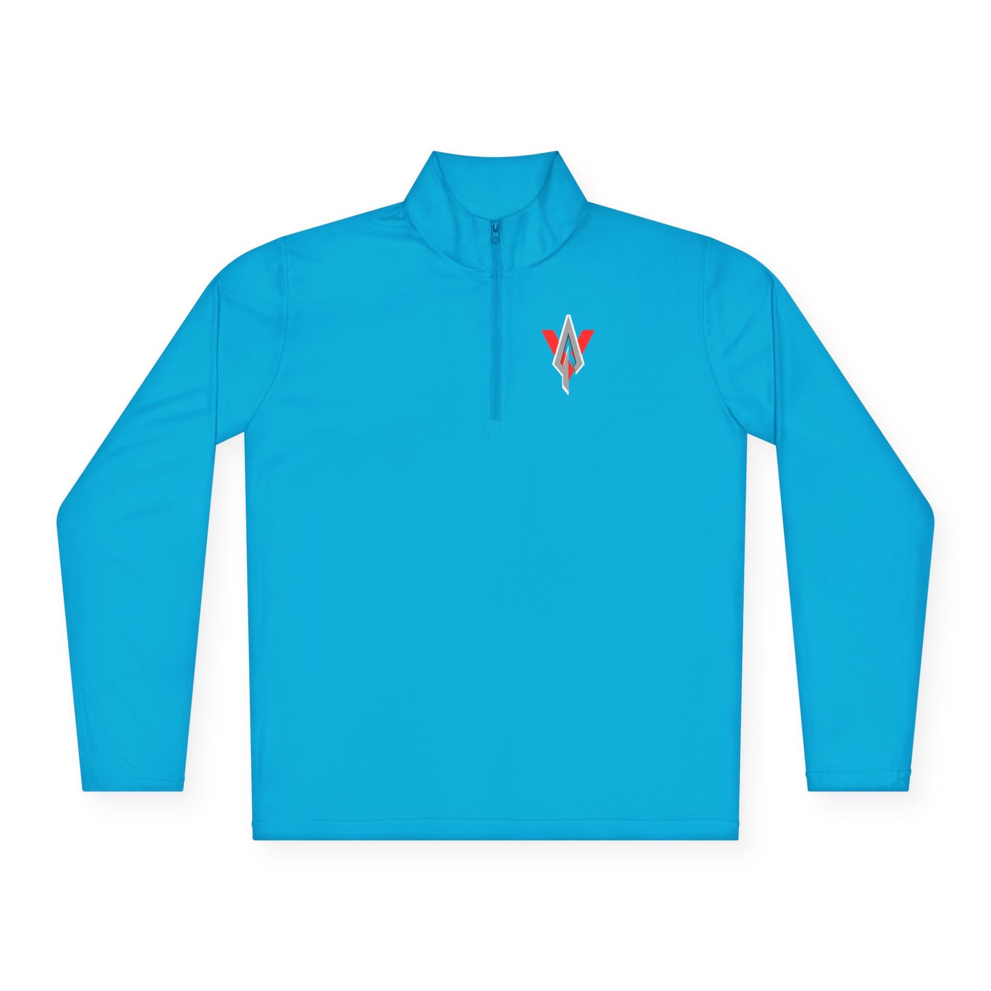 Fitness Collection - Woman's Warrior side quarter - zip pull over - Vanguard Athletics - Be ready