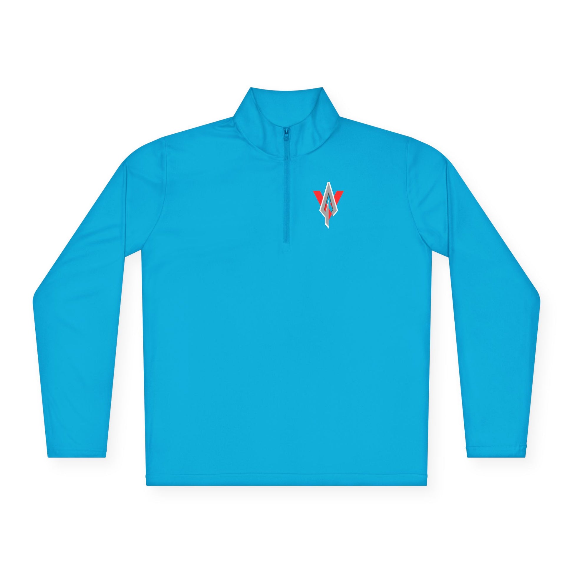 Fitness Collection - Woman's Warrior side quarter - zip pull over - Vanguard Athletics - Be ready