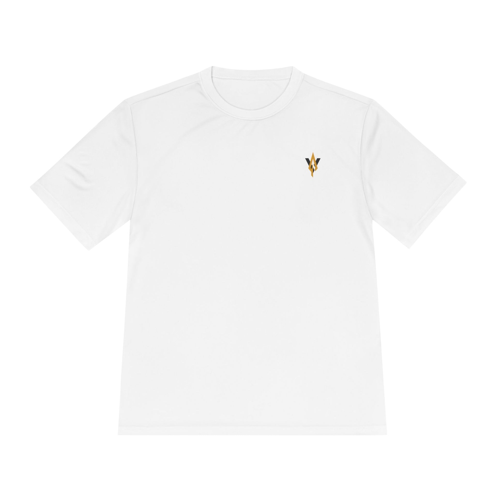 Fitness collection - Gold logo,  Moisture wicking Tee - Vanguard Athletics - Be ready