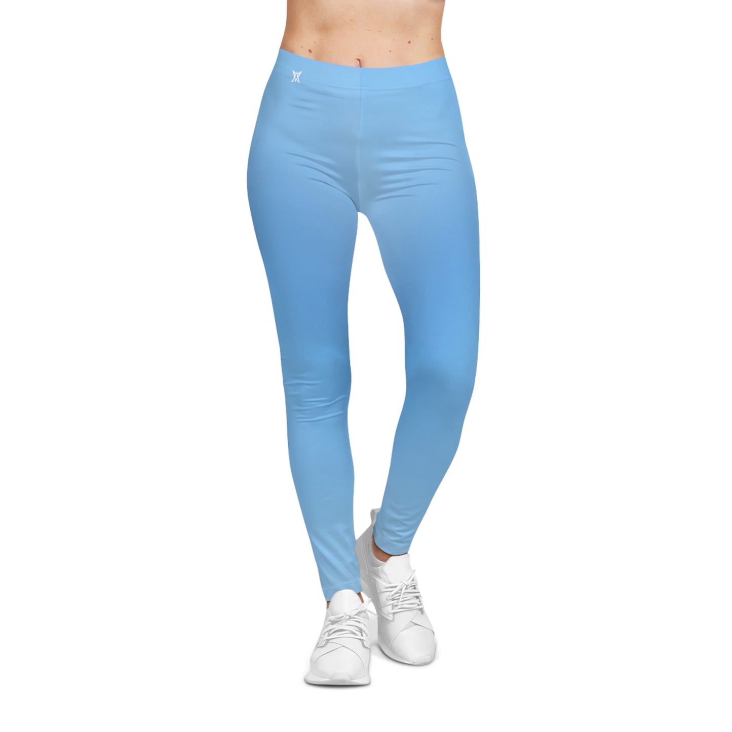 Sky Blue Women's Casual Leggings - Yoga Pants, Fitness Training, Active Wear.