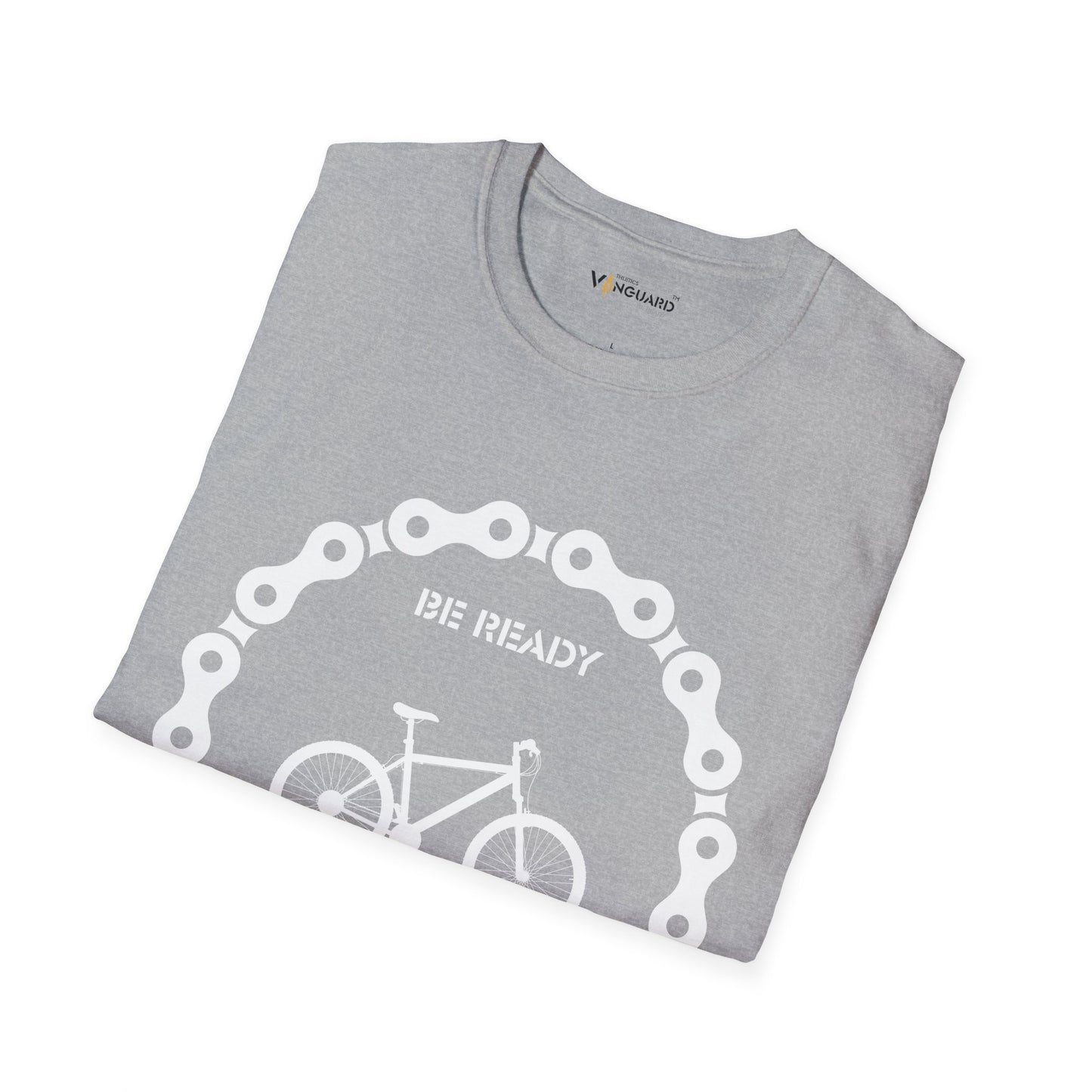 Be ready Collection - Cycling motivation white design - Vanguard Athletics - Be ready