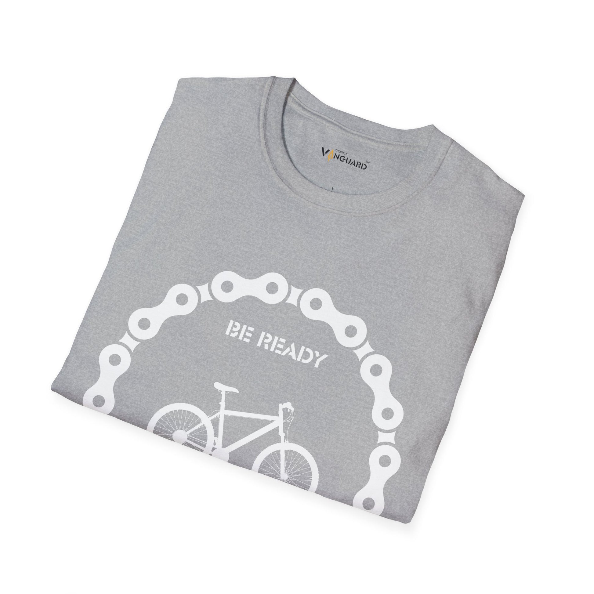 Be ready Collection - Cycling motivation white design - Vanguard Athletics - Be ready