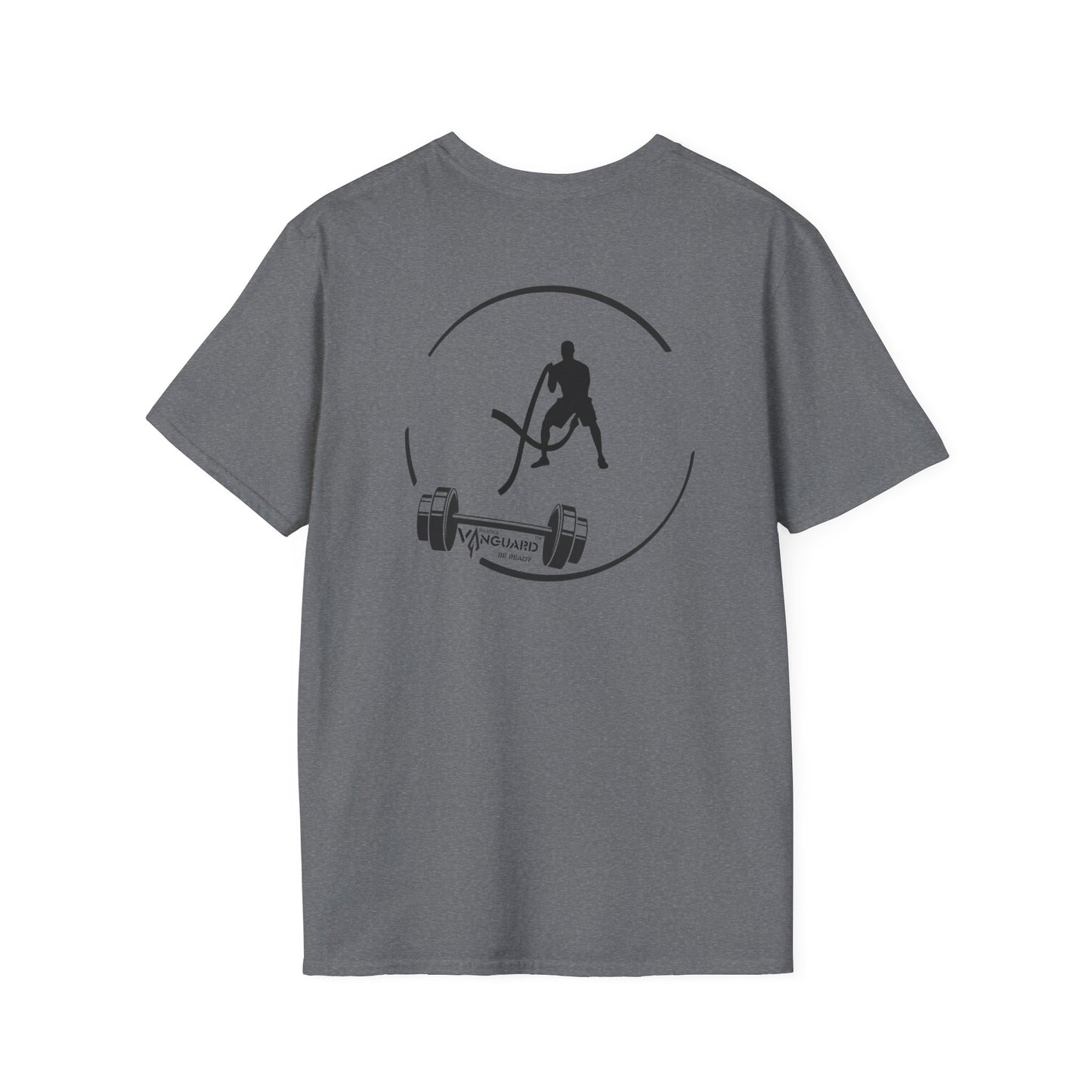 Unisex Sporty Graphic T-Shirt Vanguard Spear logo