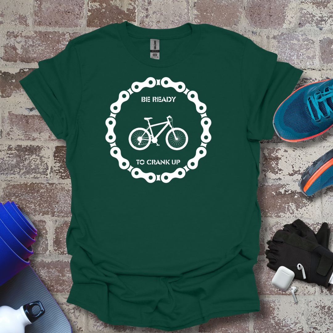 Be ready Collection - Cycling motivation white design - Vanguard Athletics - Be ready