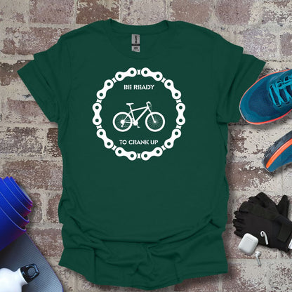 Be ready Collection - Cycling motivation white design - Vanguard Athletics - Be ready